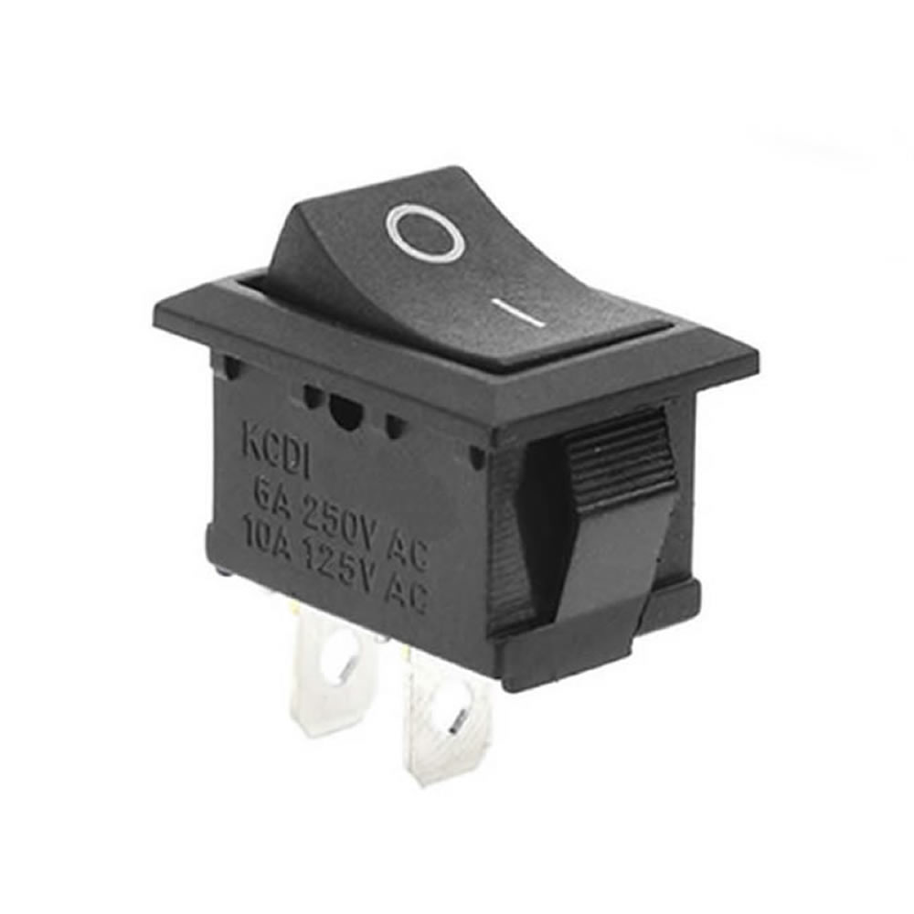2 Pin Siyah Anahtar Kcd1